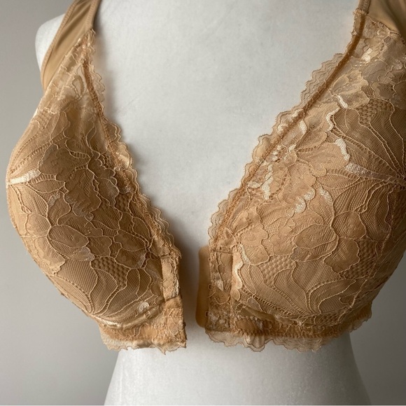 Lucy Breeze Lacey Bra - Beige 38B - Picture 4 of 16